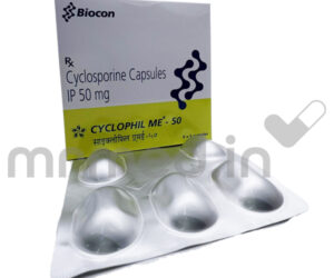 Cyclophil ME 50 mg anti rejection drug for organ transplant and immune system control