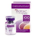 Botox 100IU injection for wrinkles, fine lines and facial rejuvenation.