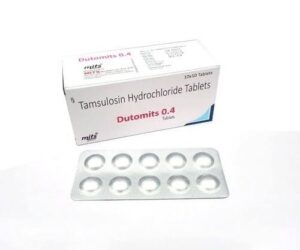 Tamsulosin 0.4 mg capsule for enlarged prostate and urinary problems in men.