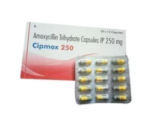 Amoxicillin 250mg antibiotics for strep throat and bacterial throat infection treatment
