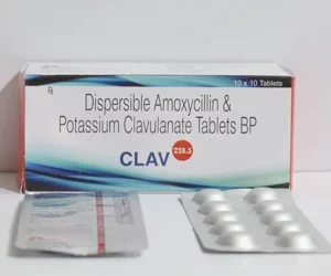 Amoxicillin Clavulanate 200mg/28.5mg Antibiotic for Bacterial Infection