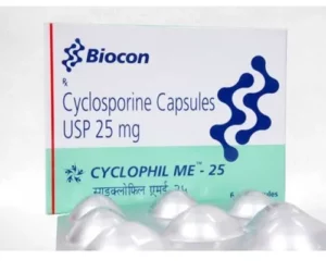 Cyclophil ME 25mg immunosuppressive drugs for organ transplant and immune system management
