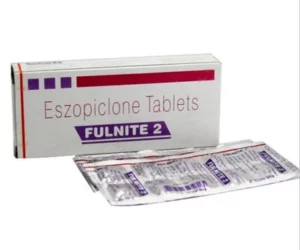 Eszopiclone 2 mg tablets for insomnia, trouble sleeping and better sleep quality.