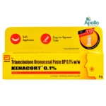 Kenacort 0.1% (5 gm) tube