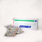 Modafinil 100mg hypersomnia medication for narcolepsy, daytime sleepiness and improved wakefulness.