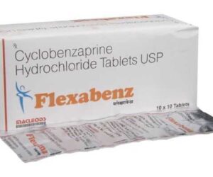 Cyclobenzaprine 15mg muscle relaxant for pain, muscle spasms and stiffness relief