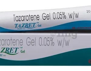 Tazret Gel 20gm for white pimples on face, acne treatment and smoother skin