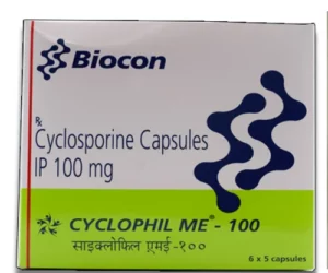 Cyclophil ME 100 mg immunosuppressant medication for organ transplant and immune system control