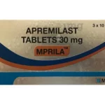 Apremilast 30mg tablets for psoriasis and psoriatic arthritis treatment.