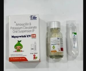 Moxywick CV DS - Amoxycillin & Potassium Clavulanate Oral Suspension IP