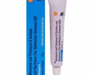 Neosporin - Neomycin, Polymyxin B & Bacitracin Zinc Ophthalmic Ointment USP, 5 g