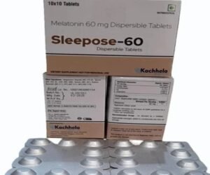 Sleepose-60 - Melatonin 60 mg Dispersible Tablets